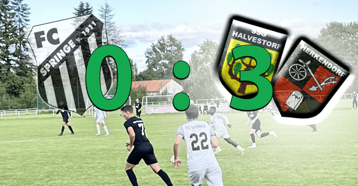 Du betrachtest gerade FC Springe – SSG Halvestorf-Herkendorf 0:3